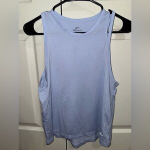 Nike Women's Dri-FIT Light Blue Tank Top